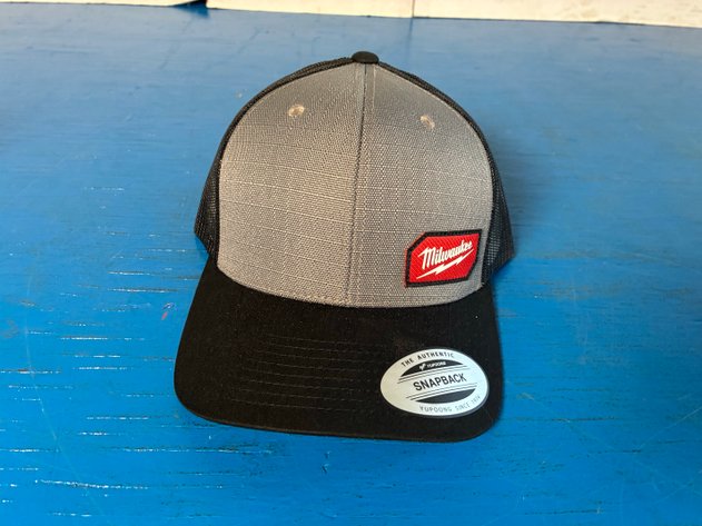 Image for Milwaukee Gridiron Snapback Trucker Hat Gray