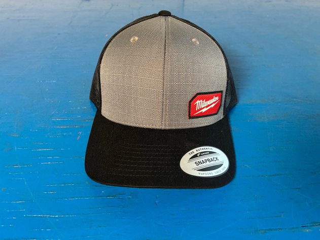 Image for Milwaukee Gridiron Snapback Trucker Hat Gray