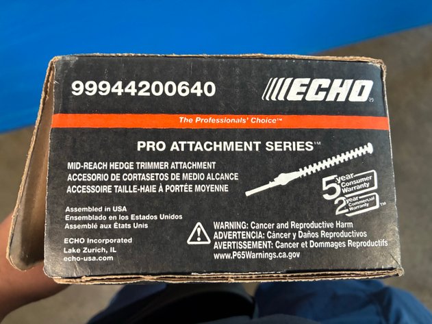 Image for Echo 99944200640 Hedge Trimmer Attachment