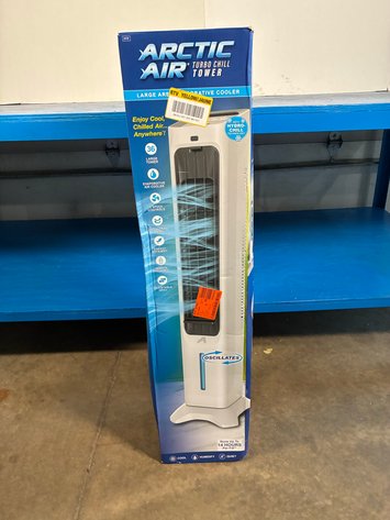 Image for Arctic Air 100 CFM Turbo Chill Tower Evaporative Space Cooler