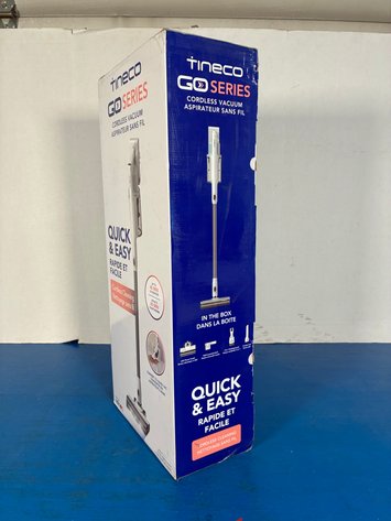 Image for Tineco GO Cordless Stick Vacuum Powder GO203 Blue: 2-Year Warranty, Multi-Surface, Cyclonic Filter, 3 Speeds, Bagless