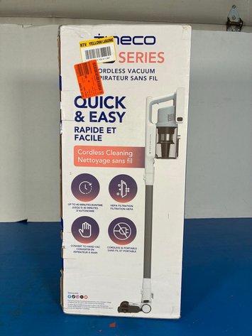 Image for Tineco GO Cordless Stick Vacuum Powder GO203 Blue: 2-Year Warranty, Multi-Surface, Cyclonic Filter, 3 Speeds, Bagless