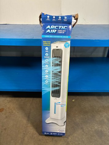 Image for Arctic Air 100 CFM Turbo Chill Tower Evaporative Space Cooler