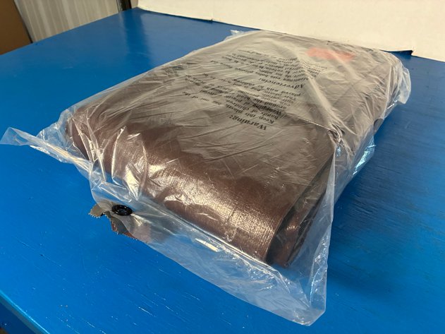 Image for Everbilt 16 ft. x 20 ft. Brown and Silver Heavy Duty Tarp