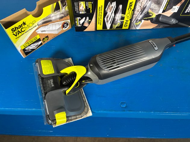 Image for Shark VACMOP Pro Cordless Hard Floor Vacuum Mop - Gray