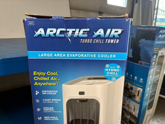 Image for Arctic Air 100 CFM Turbo Chill Tower Evaporative Space Cooler