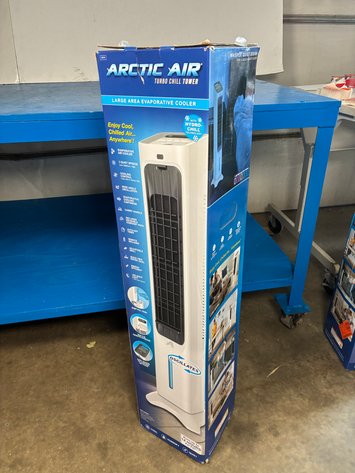 Image for Arctic Air 100 CFM Turbo Chill Tower Evaporative Space Cooler