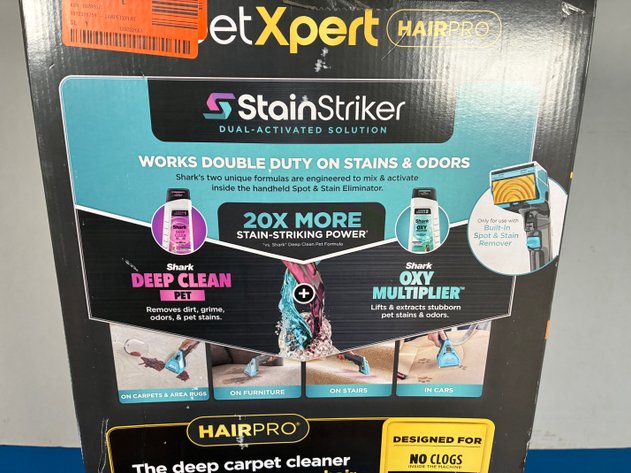 Image for Shark CarpetXpert HairPro With StainStriker