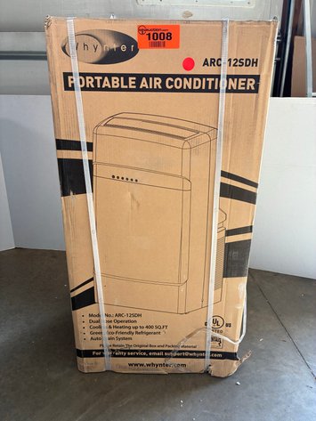 Image for Whynter Eco-Friendly 12000 BTU Dual Hose Portable Air Conditioner With Heater