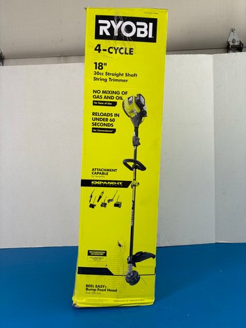 Image for RYOBI Tools 4-Stroke 30 Cc Attachment Capable Straight Shaft Gas Trimmer