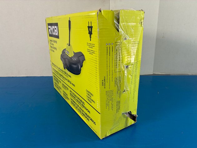 Image for Ryobi 12 In. 3100 PSI Electric Pressure Washer Surface Cleaner With Caster Wheels