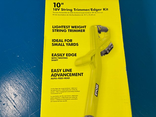 Image for Ryobi 18V ONE+ 10” String Trimmer/Edger Kit