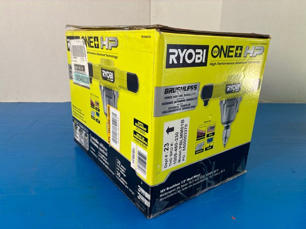 Image for RYOBI Tools ONE+ 18V HP 1/2 In. Brushless Cordless Mud Mixer (Tool Only)
