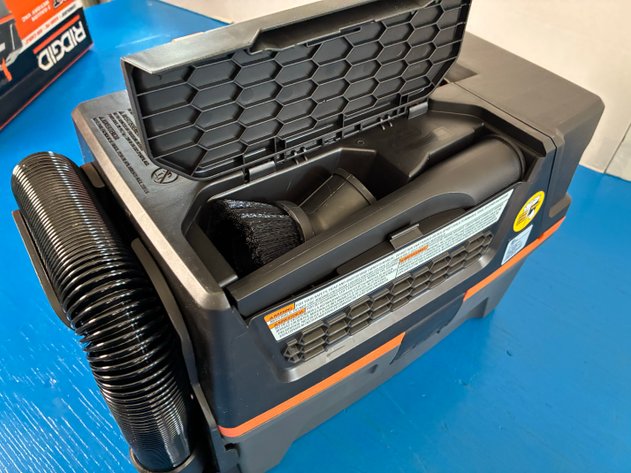 Image for Ridgid HD0318 3 Gallon 18-Volt Cordless Handheld NXT Wet/Dry Shop Vacuum (Tool Only) With Filter, Expandable Hose And Accessories