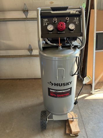 Image for Husky 27 Gallon Quiet Compressor