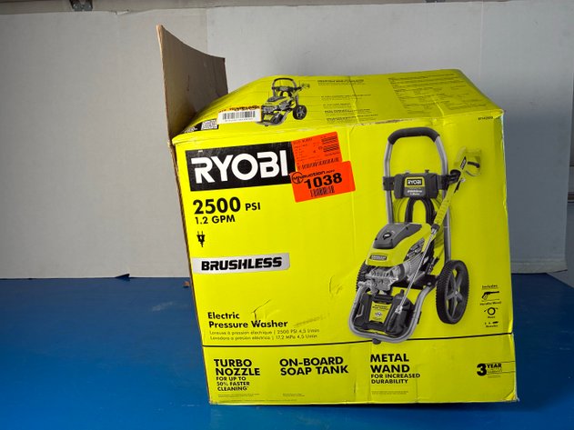 Image for RYOBI Tools 2500 PSI 1.2 GPM High Performance Cold Water Electric Pressure Washer