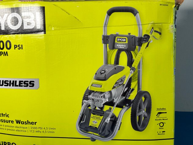 Image for RYOBI Tools 2500 PSI 1.2 GPM High Performance Cold Water Electric Pressure Washer