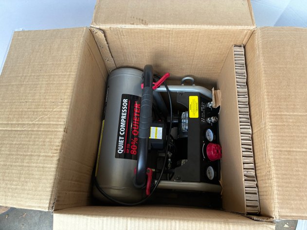Image for 4.5 Gal. 175 PSI Portable Electric Twin Stack Jobsite Air Compressor