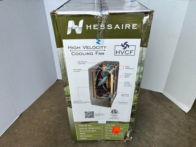 Image for Hessaire 3,100 CFM 3-Speed Portable Evaporative Cooler (Swamp Cooler) For 950 Sq. Ft
