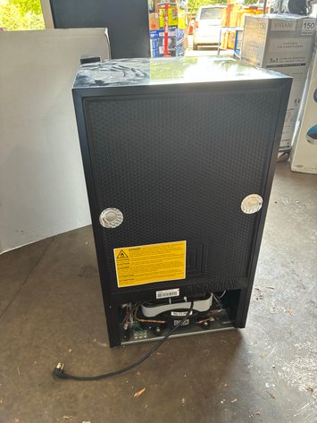 Image for Vissani 3.1 cu. ft. Mini Refrigerator in Stainless Look with 2-Doors, Glass Shelves, and Energy Efficiency