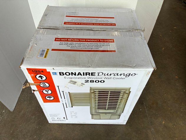 Image for Bonaire Durango 2800 CFM, 110-Volt 3-Speed Window Evaporative Cooler For 600 Sq. Ft. With Motor Included - CDU6280028