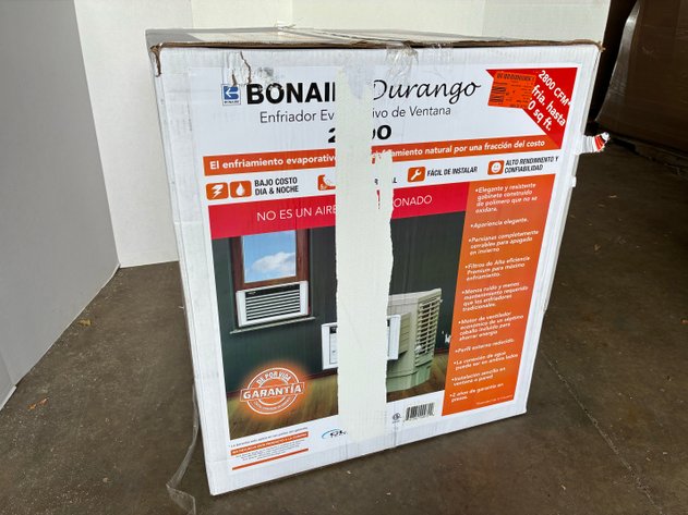 Image for Bonaire Durango 2800 CFM, 110-Volt 3-Speed Window Evaporative Cooler For 600 Sq. Ft. With Motor Included - CDU6280028