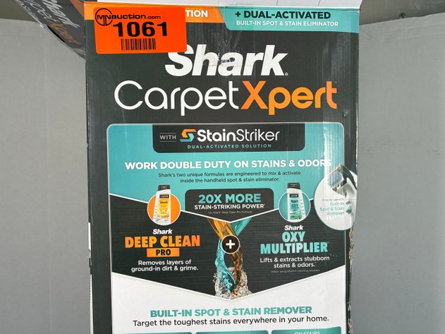 Image for Shark EX201 CarpetXpert With Stainstriker Upright Deep Carpet Cleaner