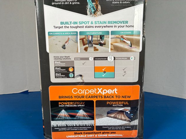 Image for Shark EX201 CarpetXpert With Stainstriker Upright Deep Carpet Cleaner