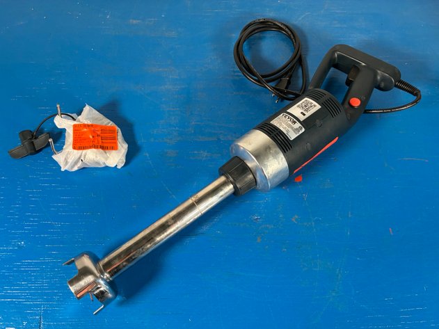 Image for 750 W 12 in. Heavy-Duty Immersion Blender, Variable Speed Hand Mixer with 304 Stainless Steel Blade, Multi-Purpose