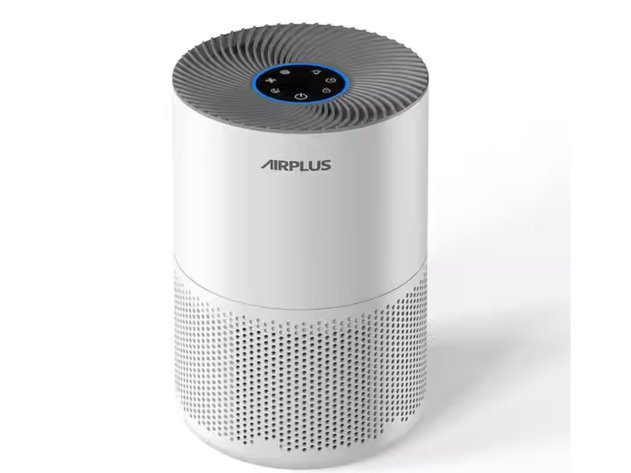 Image for 1200 sq. ft. True H13 HEPA True Personal Room Air Purifier in Whites, 99.97% Cleaner, 153 CFM, Sleep Mode, Kid Lock