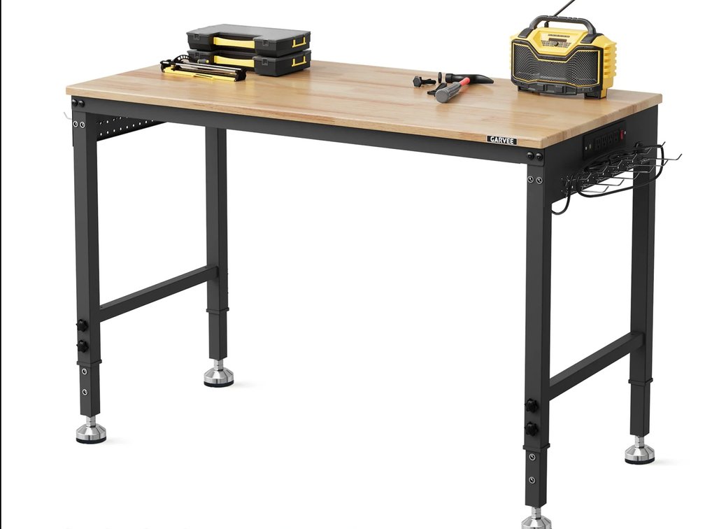 Garvee 48" x 24" Adjustable Workbench