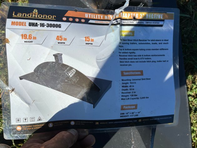 Image for LandHonor Utility Hitch Adaptor 2