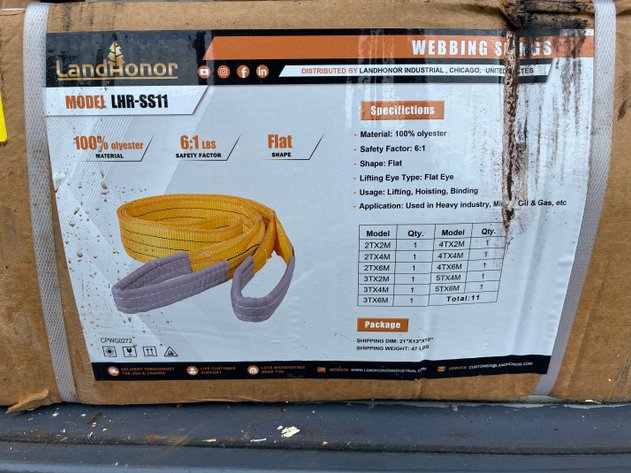 Image for LandHonor Webbing Sling Assortment