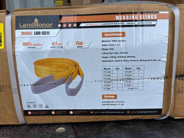 Image for LandHonor Webbing Sling Assortment