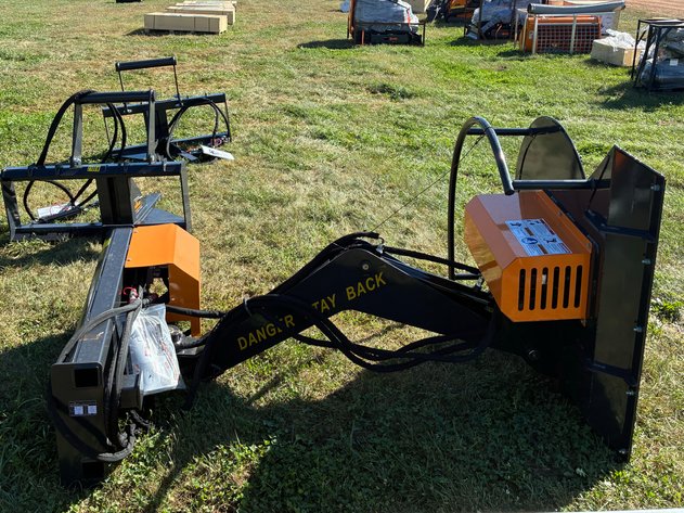 Image for LandHonor Articulating Brush Cutter Skid Loader Attachment