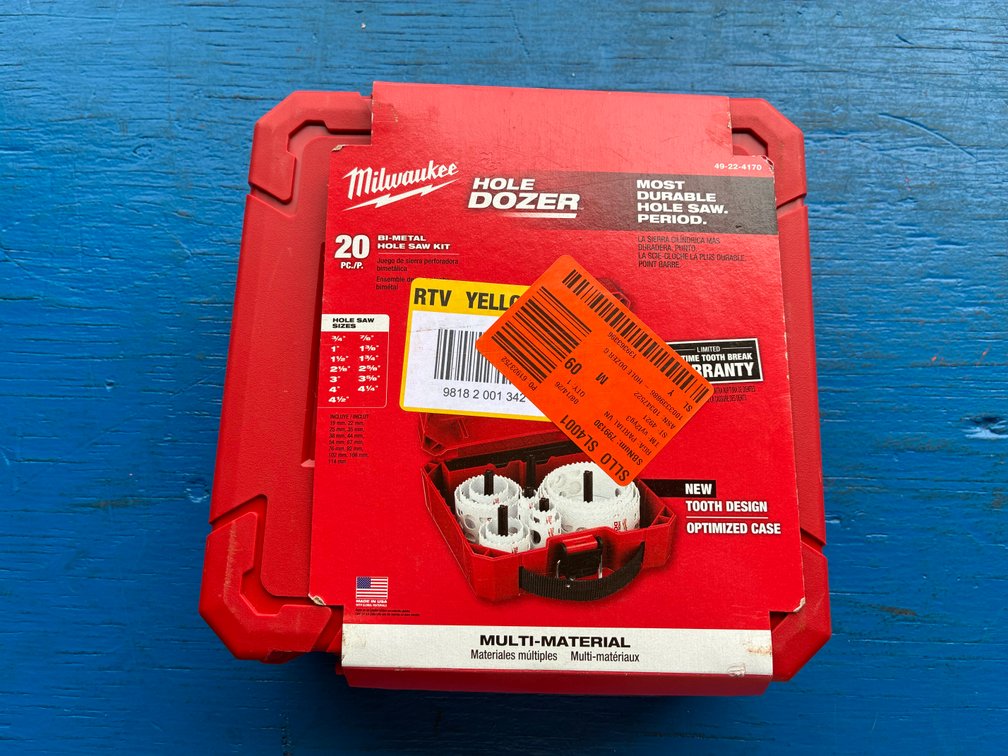Milwaukee 49-22-4170 Bi-Metal Hole Saw Kit - 20PC