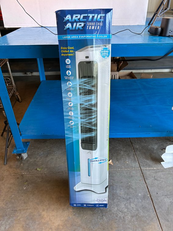 Arctic Air 100 CFM Turbo Chill Tower Evaporative Space Cooler