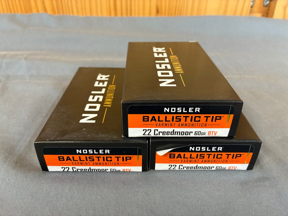 Nos Ammo 22 Cree 60gr Bta-v 20/10