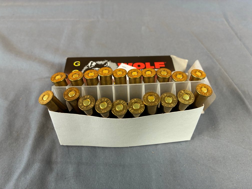 Wolf Performance Ammo 303 British 150 Grain Jacketed Soft Point - Brass Casing