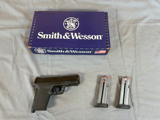 Image for Smith & Wesson Shield EZ 30 Super Carry No Thumb Safety Black 10 Round