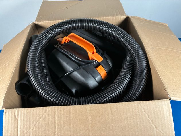 Image for Ridgid 6 Gal. 3.5 Peak HP NXT Shop Vacuum Wet Dry Vac with General Debris Filter, Locking Hose and Attachments HD06001
