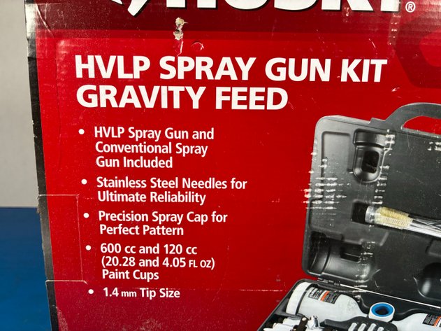 Image for Husky HVLP and Standard Gravity Feed Spray Gun Kit