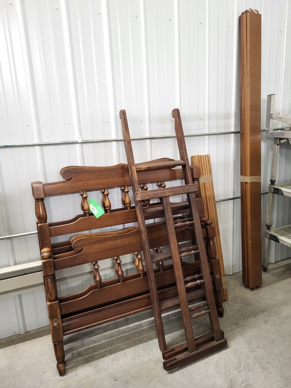 Bunk bed set, assorted woods