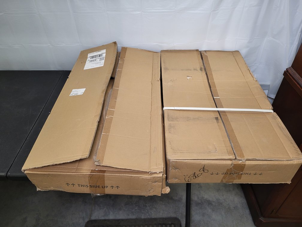 (2) metal sign bases