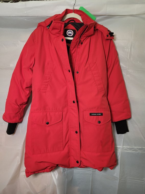 Ladies red Canada Goose jacket