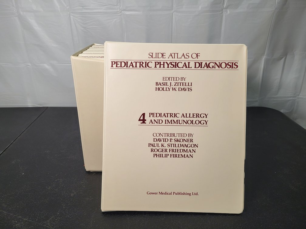 "Slide Atlas of Pediatric Physical Diagnosis" books