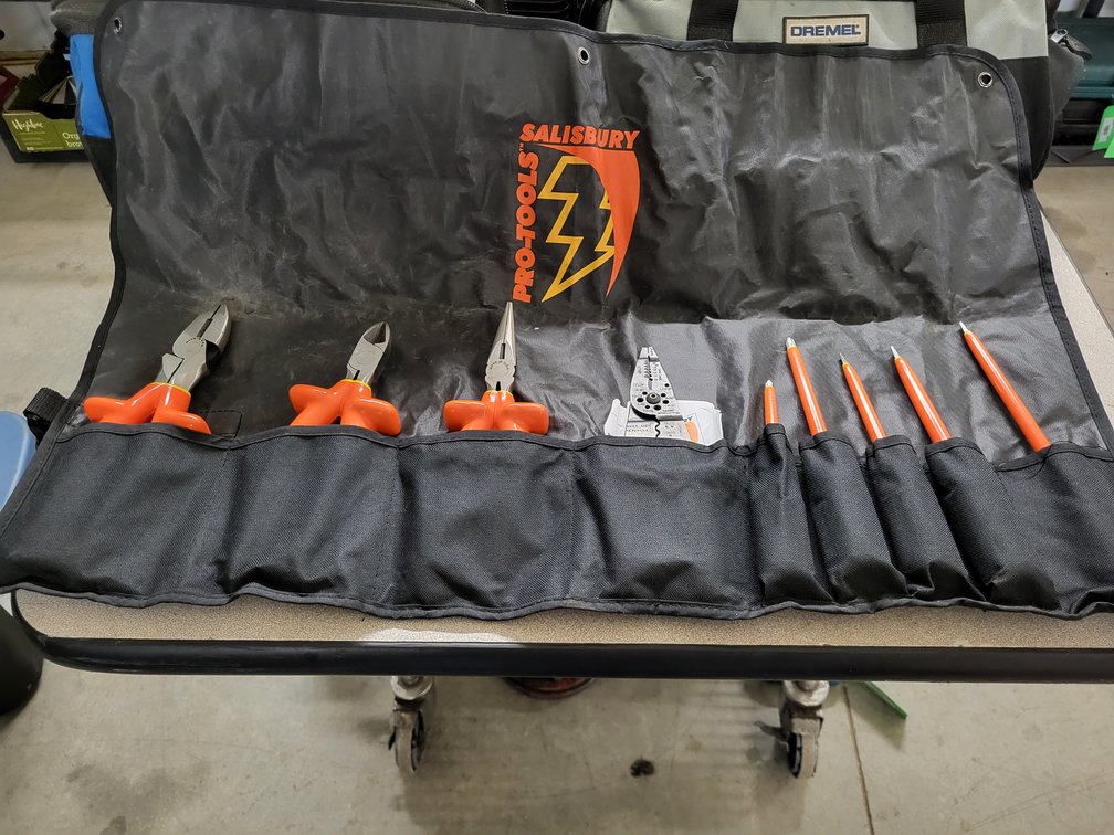 1000 volt Salisbury Electrical Pro-Wear electricians hand tools