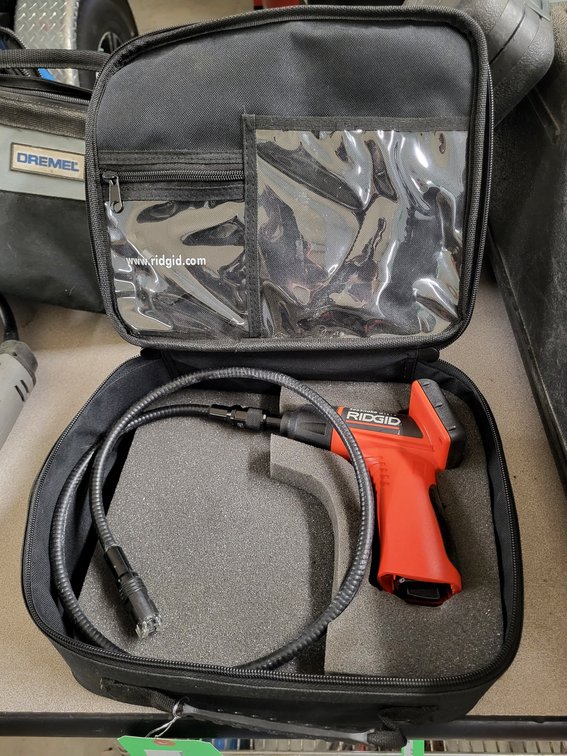 Ridgid Seesnake micro inspection camera with soft case