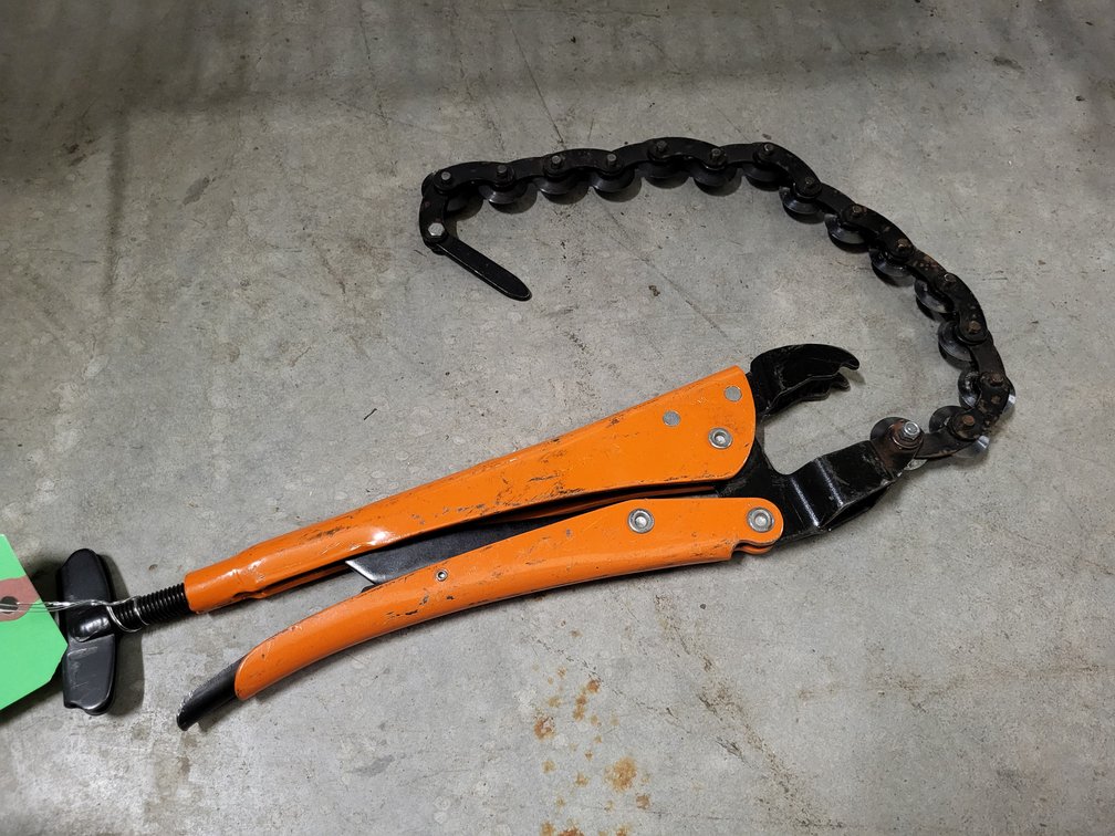Grip-on 186-12 pipe cutter