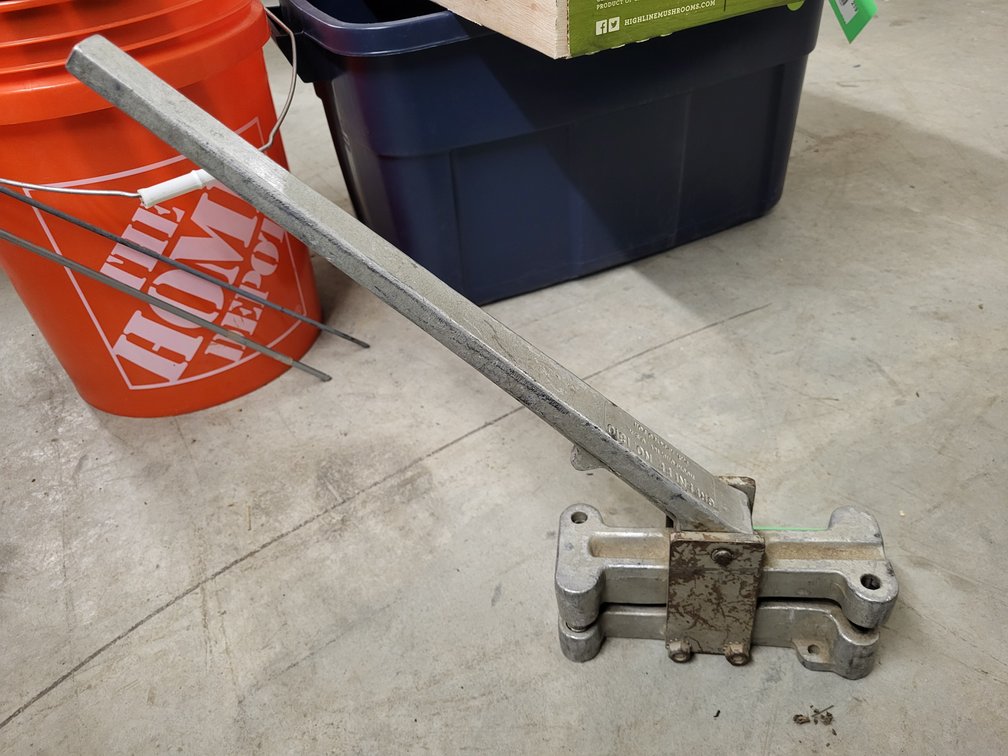 Greenlee No. 1810 offset conduit bender